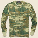 Jersey Henley - Brown - RRL - STAG Provisions - Tops - L/S Knit