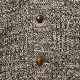 Cotton Shawl-Collar Cardigan - Brown Cream Marl - RRL - STAG Provisions - Tops - Sweater