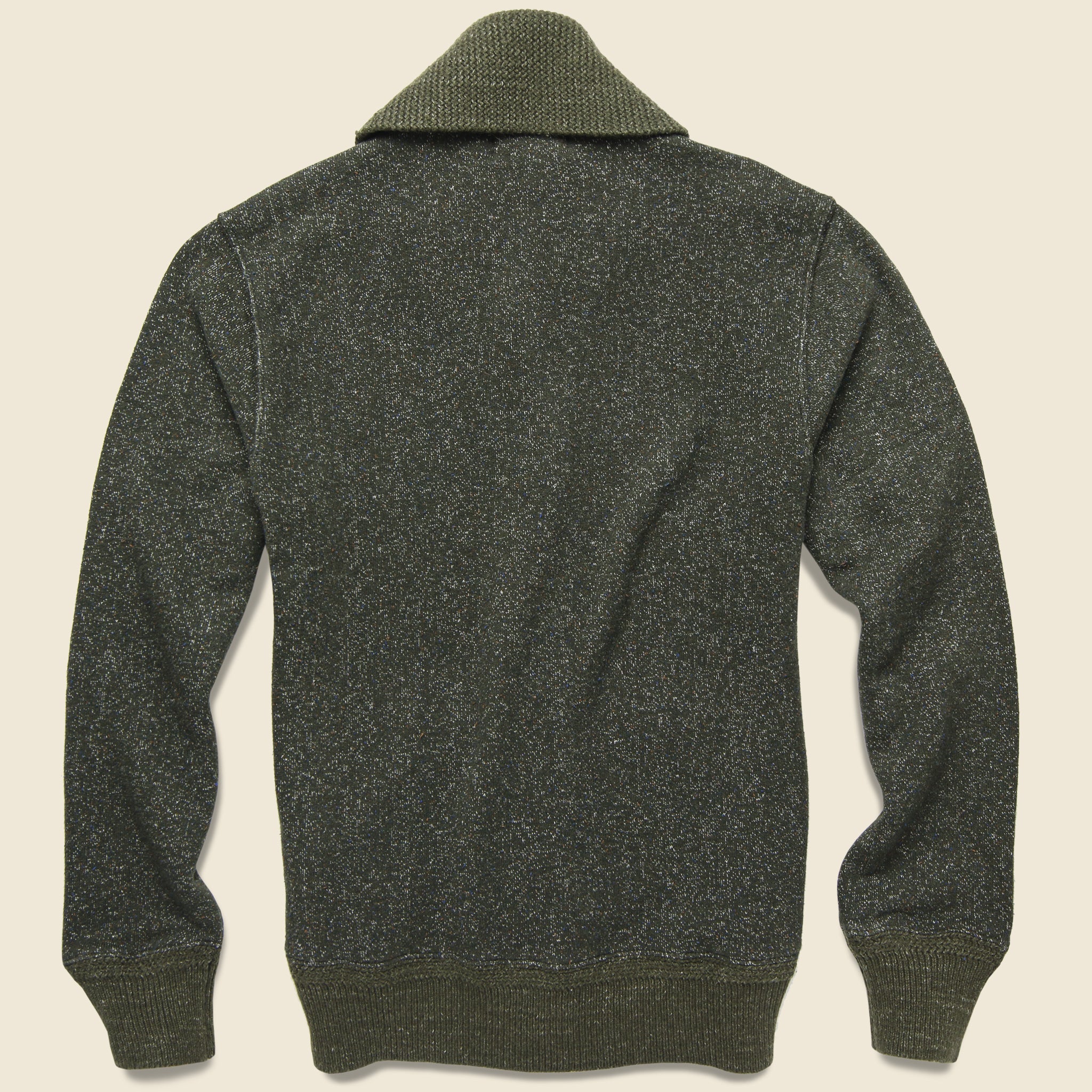 Donegal Shawl Collar Sweater - Olive - RRL - STAG Provisions - Tops - Sweater