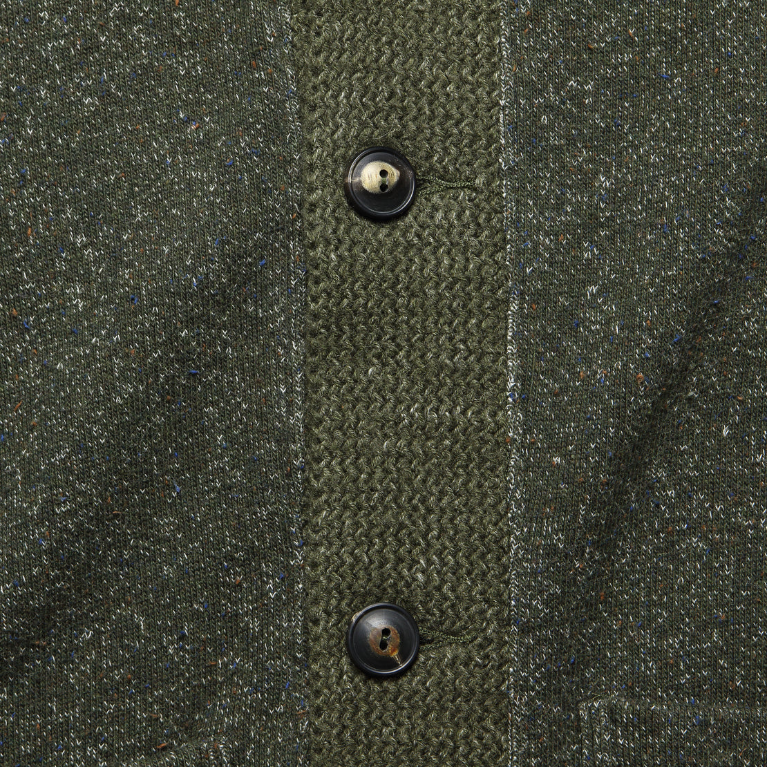 Donegal Shawl Collar Sweater - Olive - RRL - STAG Provisions - Tops - Sweater