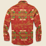 Lights Trade Blanket CPO Shirt - Red/Tan - RRL - STAG Provisions - Tops - L/S Woven - Overshirt