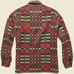 Juno Jacquard Overshirt - Red/Black - RRL - STAG Provisions - Tops - L/S Woven - Overshirt