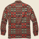 Juno Jacquard Overshirt - Red/Black - RRL - STAG Provisions - Tops - L/S Woven - Overshirt