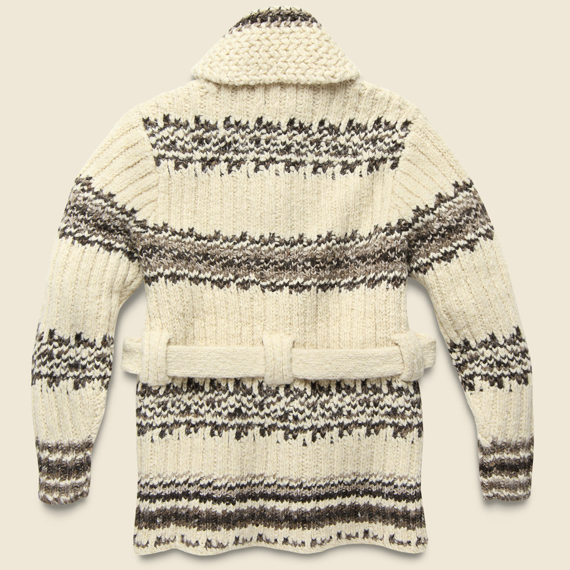Wool Ranch Sweater - Cream/Brown - RRL - STAG Provisions - Tops - Sweater