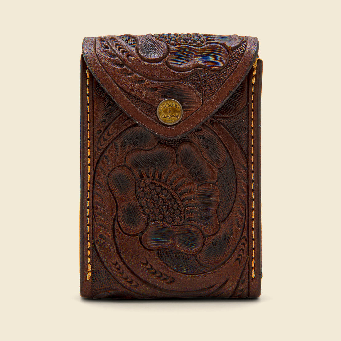 RRL Hand-Tooled Playing Cards Case Set
