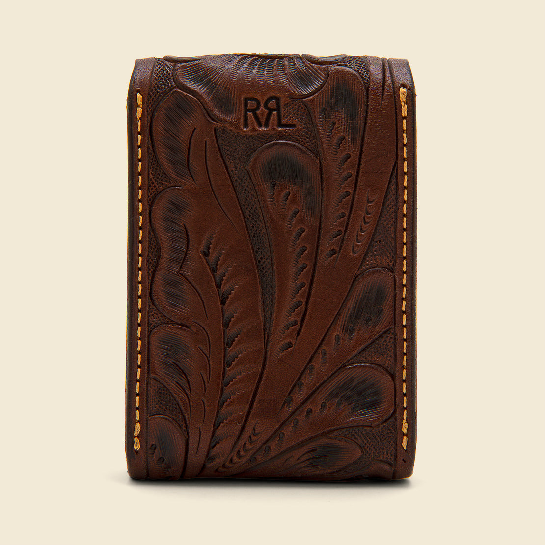 Hand-Tooled Playing Cards Case Set
