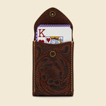 Hand-Tooled Playing Cards Case Set - RRL - STAG Provisions - Accessories - Wallets