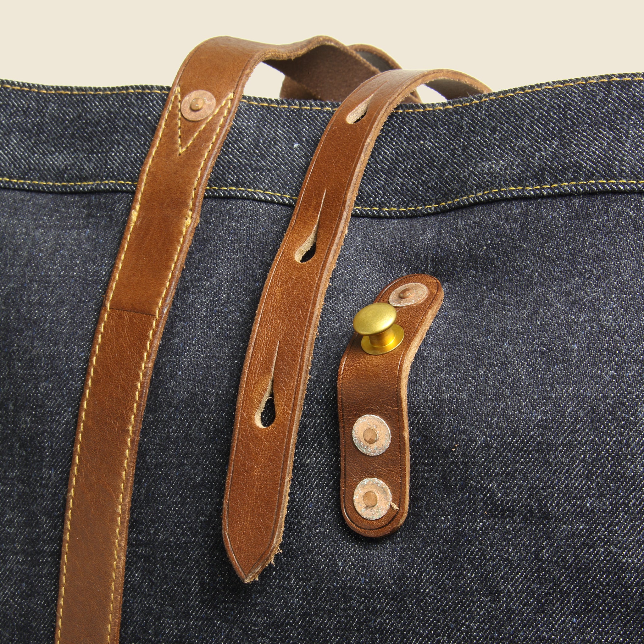 
                          Howard Tote Bag - Denim - RRL - STAG Provisions - Accessories - Bags / Luggage
                        