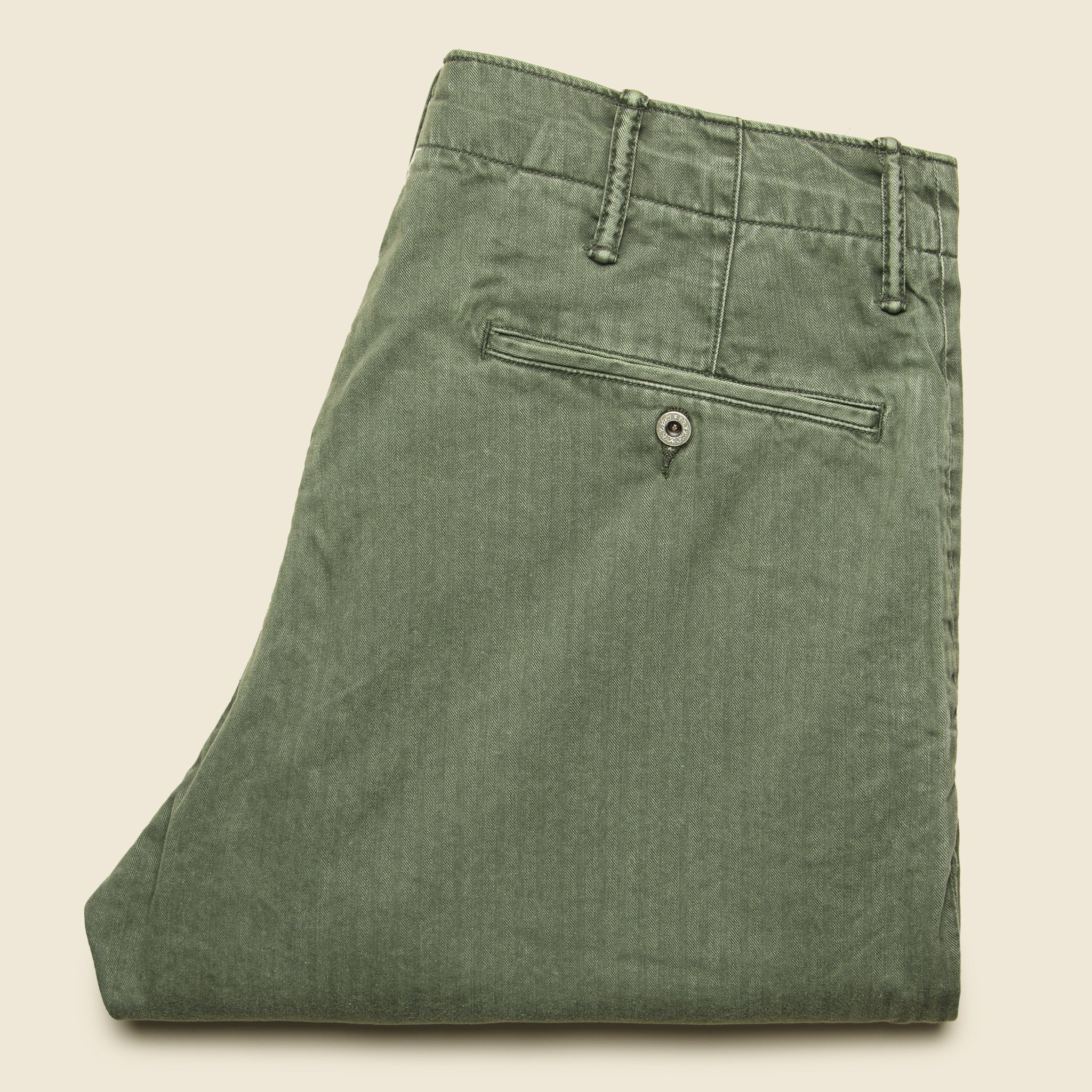 
                          Cotton Field Chino - Dark Olive - RRL - STAG Provisions - Pants - Twill
                        