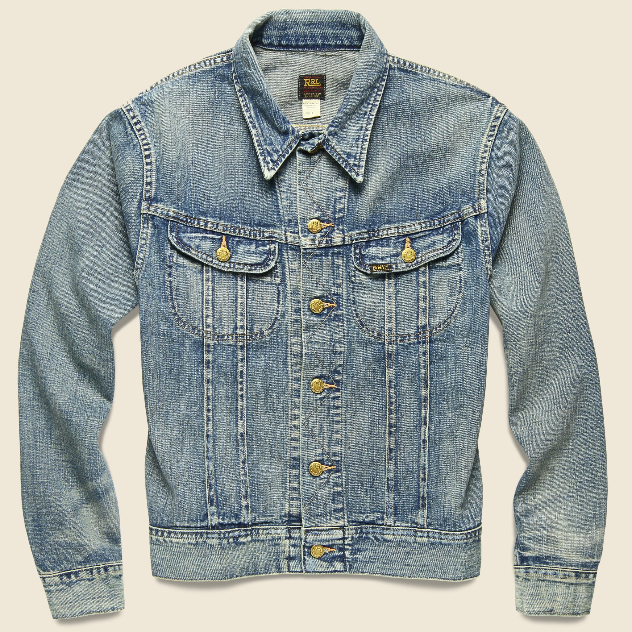 
                          RRL Lot 271 Trucker Jacket - Leeland Wash
                        