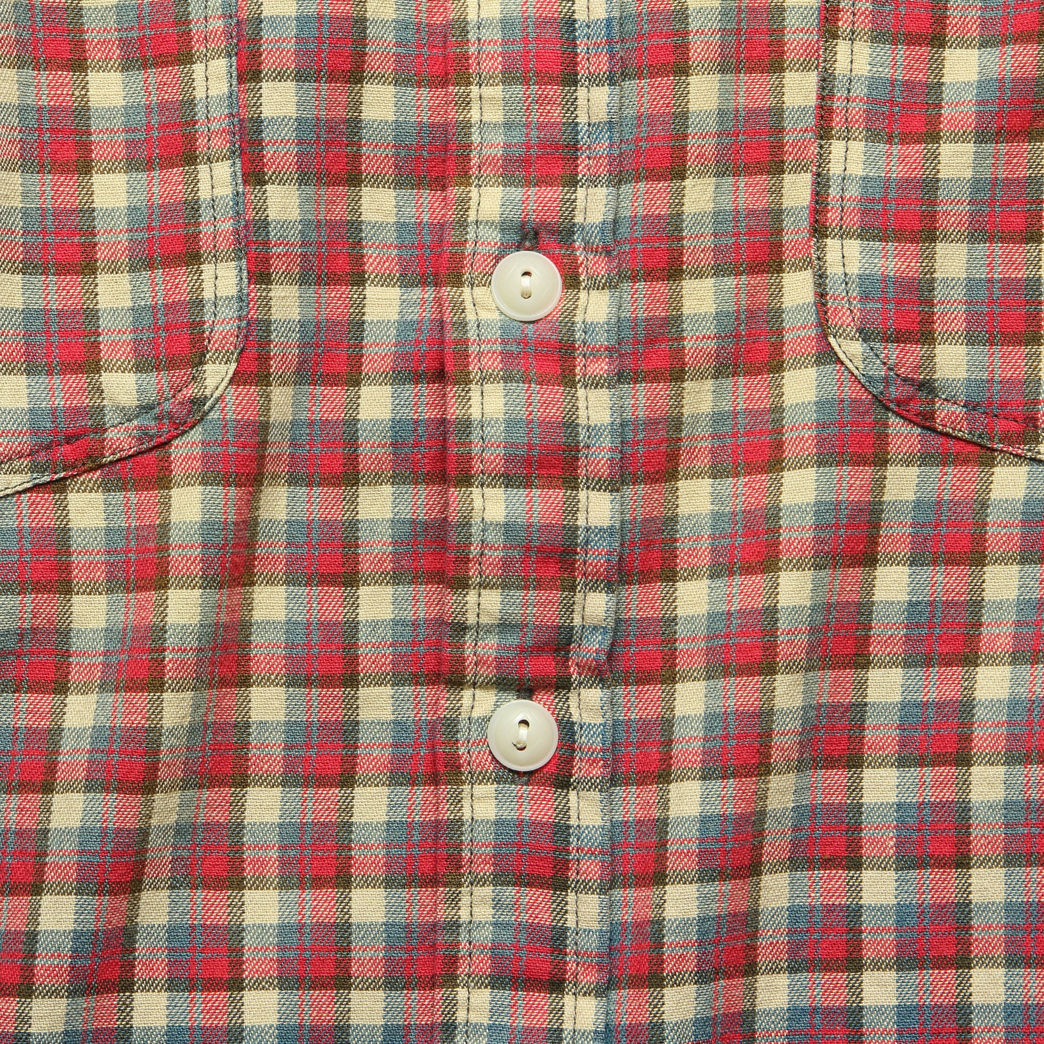 
                          Lee Workshirt - Red/Blue Plaid - RRL - STAG Provisions - Tops - L/S Woven - Plaid
                        