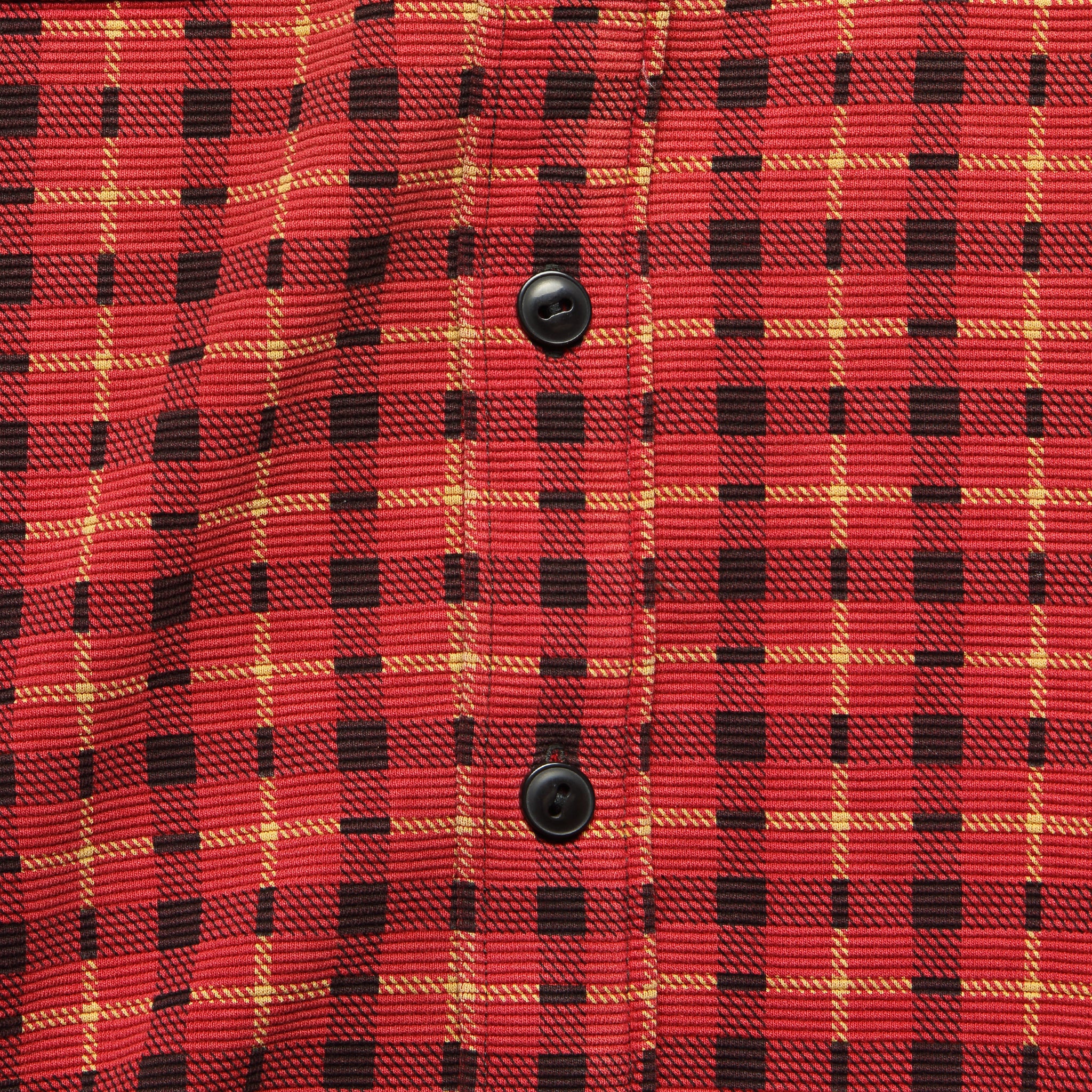 
                          Ottoman Knit Workshirt - Red/Gold/Black Plaid - RRL - STAG Provisions - Tops - L/S Woven - Plaid
                        