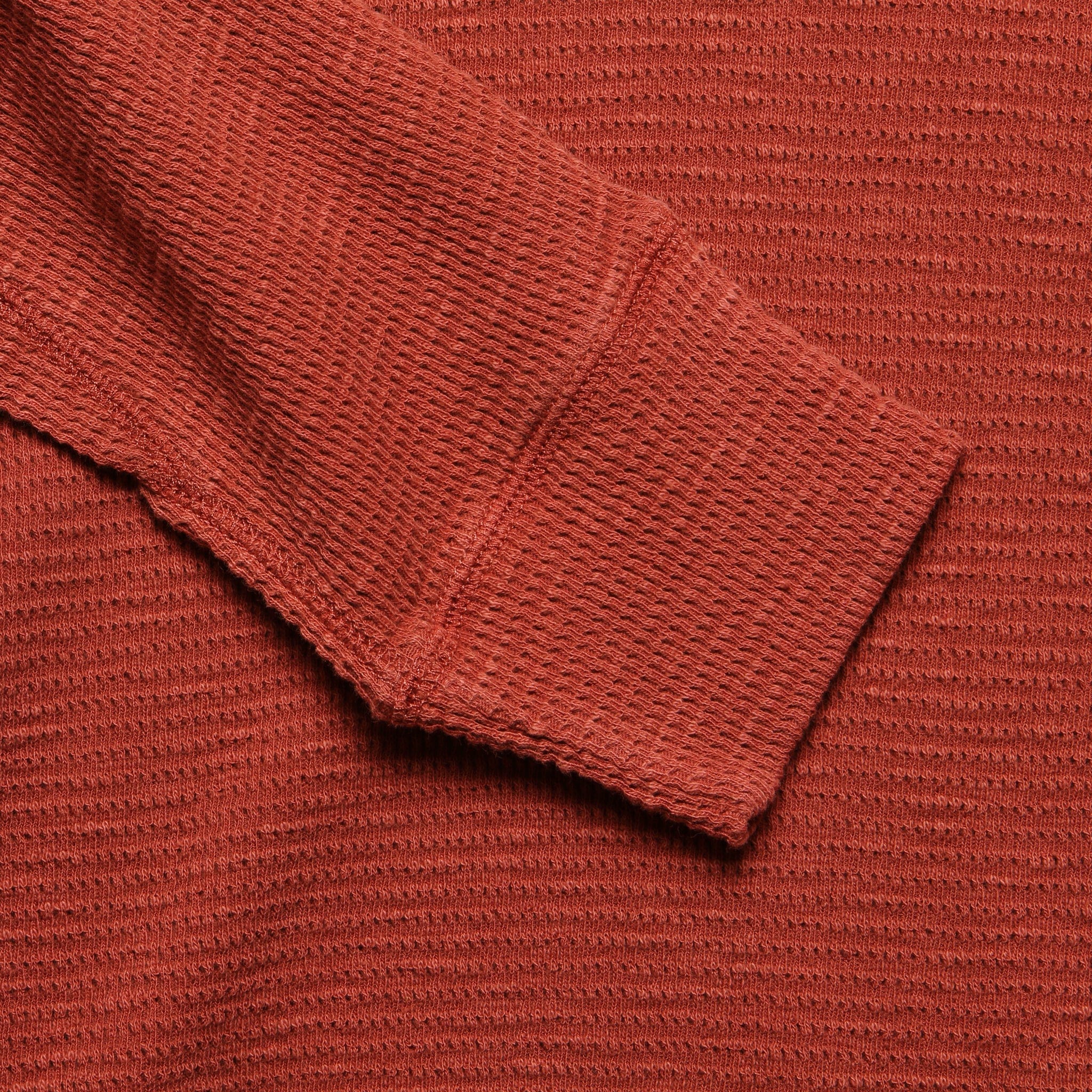 Waffle Crewneck - Hastings Red - RRL - STAG Provisions - Tops - L/S Knit