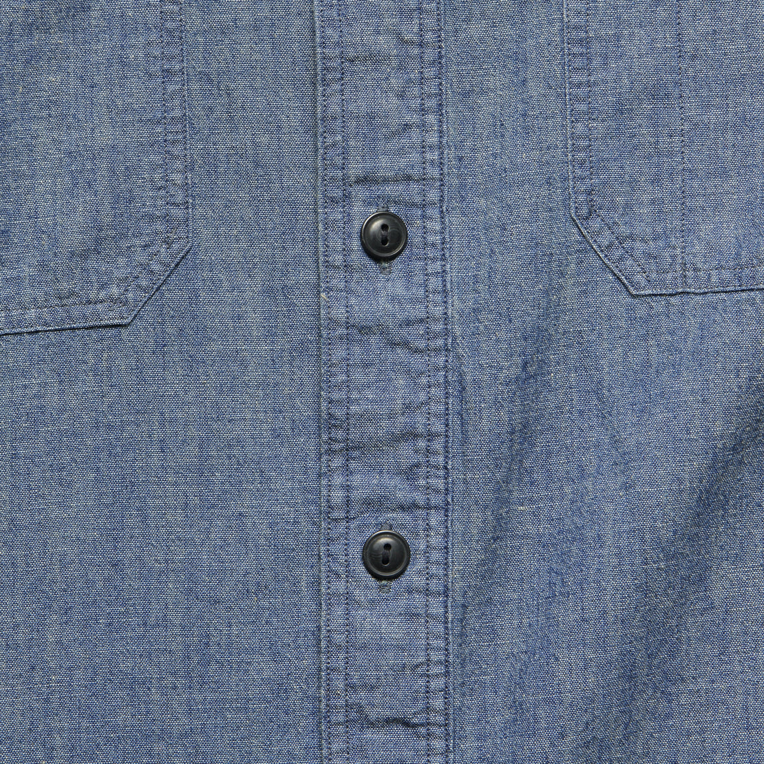 Hudson Workshirt - Chambray - RRL - STAG Provisions - Tops - L/S Woven - Solid