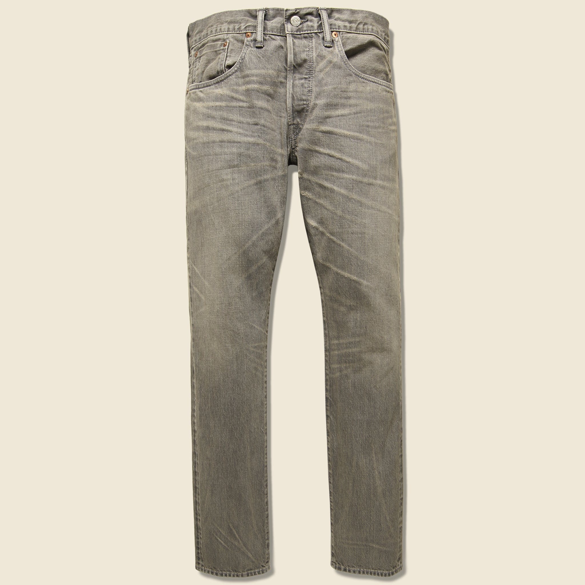Slim Fit Jean - Cloudy Grey Wash - RRL - STAG Provisions - Pants - Denim