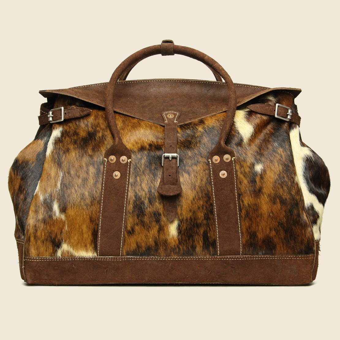 Hair-on-Hide Overnight Bag - RRL - STAG Provisions - Accessories - Bags / Luggage