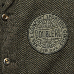 Wool Blend Shawl Cardigan - Grey Herringbone - RRL - STAG Provisions - Tops - Sweater