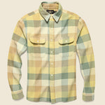 Matlock Twill Workshirt - Yellow/Green - RRL - STAG Provisions - Tops - L/S Woven - Plaid