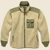 Ripstop-Paneled Sherpa Liner - Mountain Cream - RRL - STAG Provisions - Outerwear - Coat / Jacket