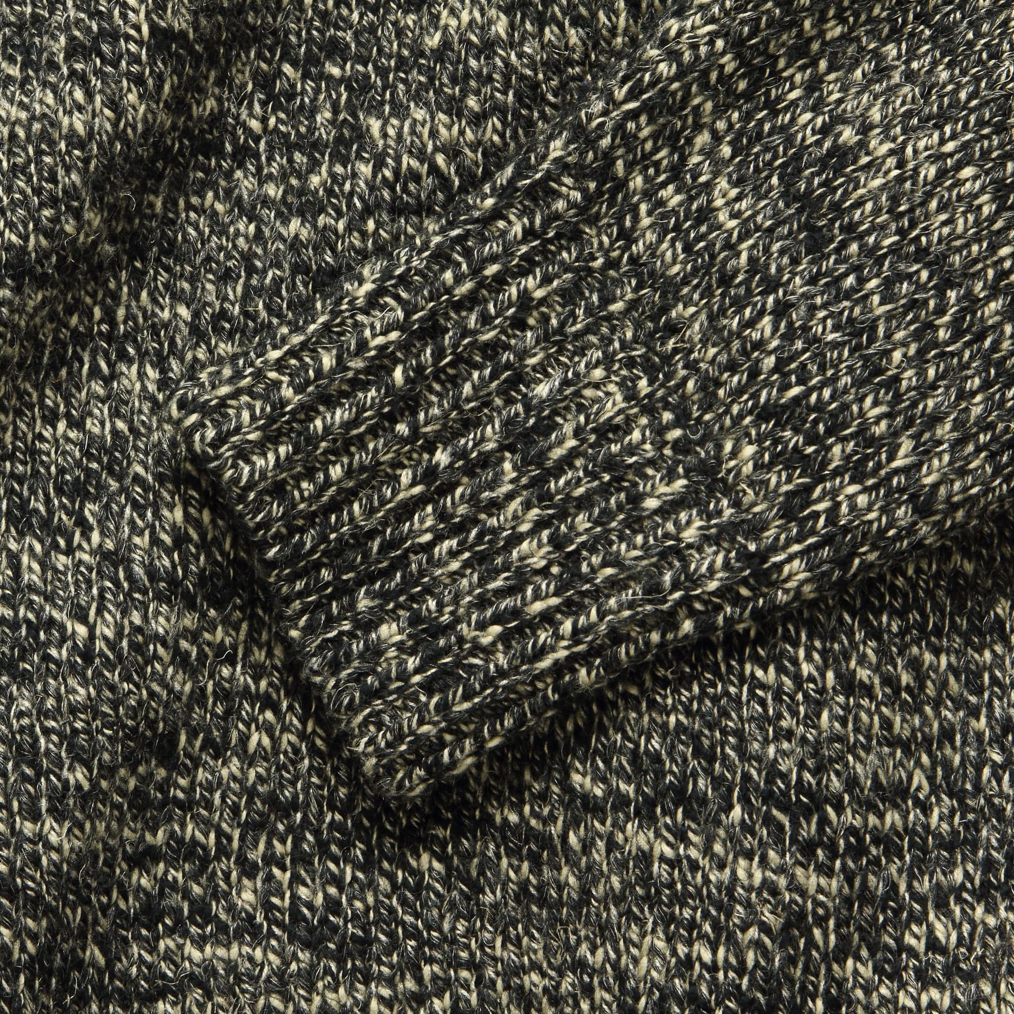 Wool-Blend Turtleneck Pullover - Black/Cream - RRL - STAG Provisions - Tops - Sweater
