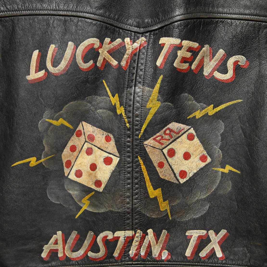 The "Lucky Tens" Hand-Painted Leather Jacket for STAG - RRL - STAG Provisions - Outerwear - Coat / Jacket