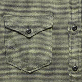 Boulder Houndstooth Flannel Workshirt - Black/White - RRL - STAG Provisions - Tops - L/S Woven - Other Pattern