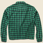 Strongbuilt Wool Check Overshirt - Green/Black - RRL - STAG Provisions - Tops - L/S Woven - Overshirt