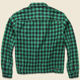 Strongbuilt Wool Check Overshirt - Green/Black - RRL - STAG Provisions - Tops - L/S Woven - Overshirt