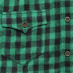 Strongbuilt Wool Check Overshirt - Green/Black - RRL - STAG Provisions - Tops - L/S Woven - Overshirt