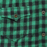 Strongbuilt Wool Check Overshirt - Green/Black - RRL - STAG Provisions - Tops - L/S Woven - Overshirt
