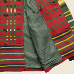 Birdseye Jacquard Sweater Jacket - Red - RRL - STAG Provisions - Outerwear - Coat / Jacket