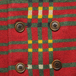 Birdseye Jacquard Sweater Jacket - Red - RRL - STAG Provisions - Outerwear - Coat / Jacket