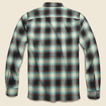 Towns Camp Shirt - Green/Brown Ombr‚àö¬© Plaid - RRL - STAG Provisions - Tops - L/S Woven - Plaid