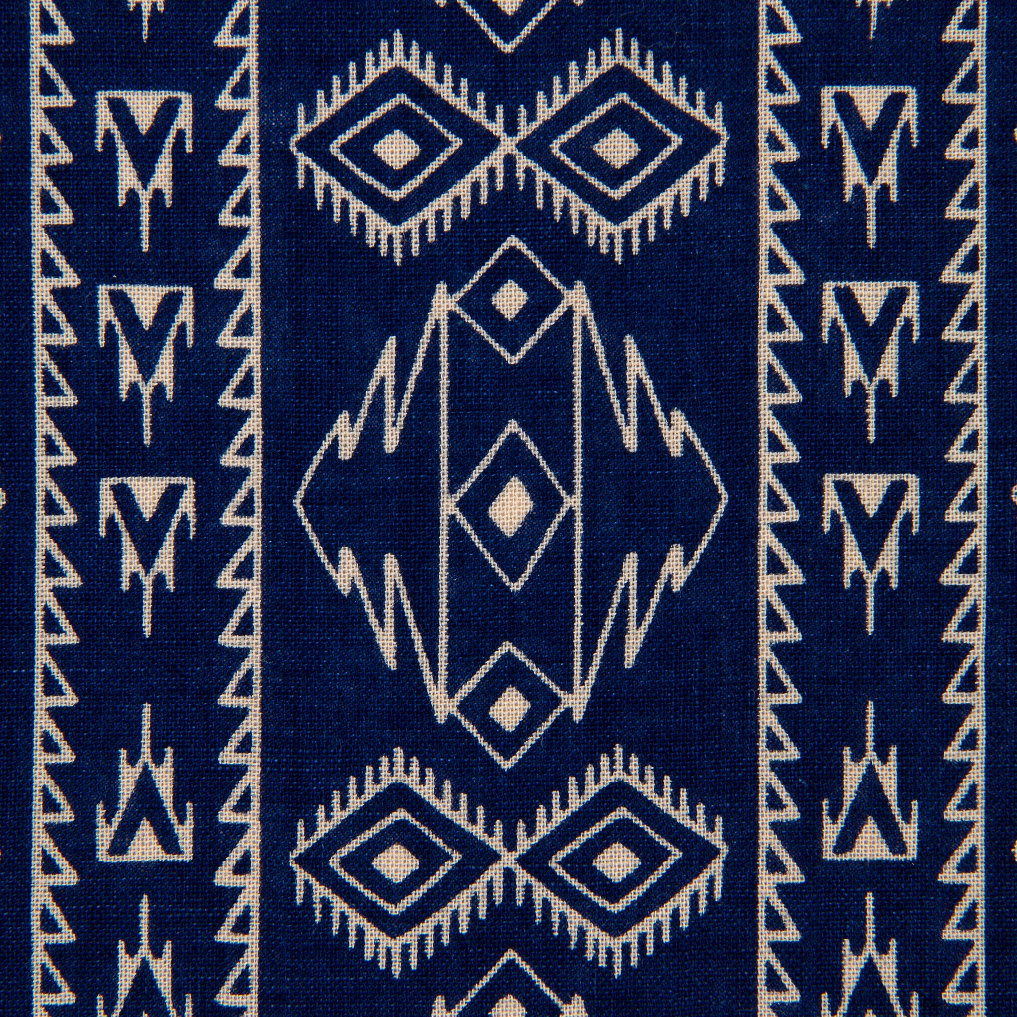 Printed Bandana Scarf - Rio Grande Indigo/Cream - RRL - STAG Provisions - Accessories - Bandanas