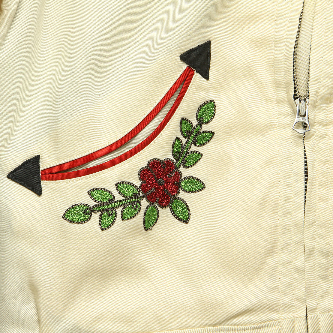 Embroidered Western Jacket - Black/Red/Cream - RRL - STAG Provisions - W - Outerwear - Coat/Jacket