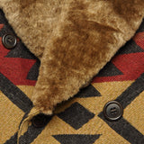 Shearling-Collar Jacquard Ranch Jacket - Red - RRL - STAG Provisions - Outerwear - Coat / Jacket