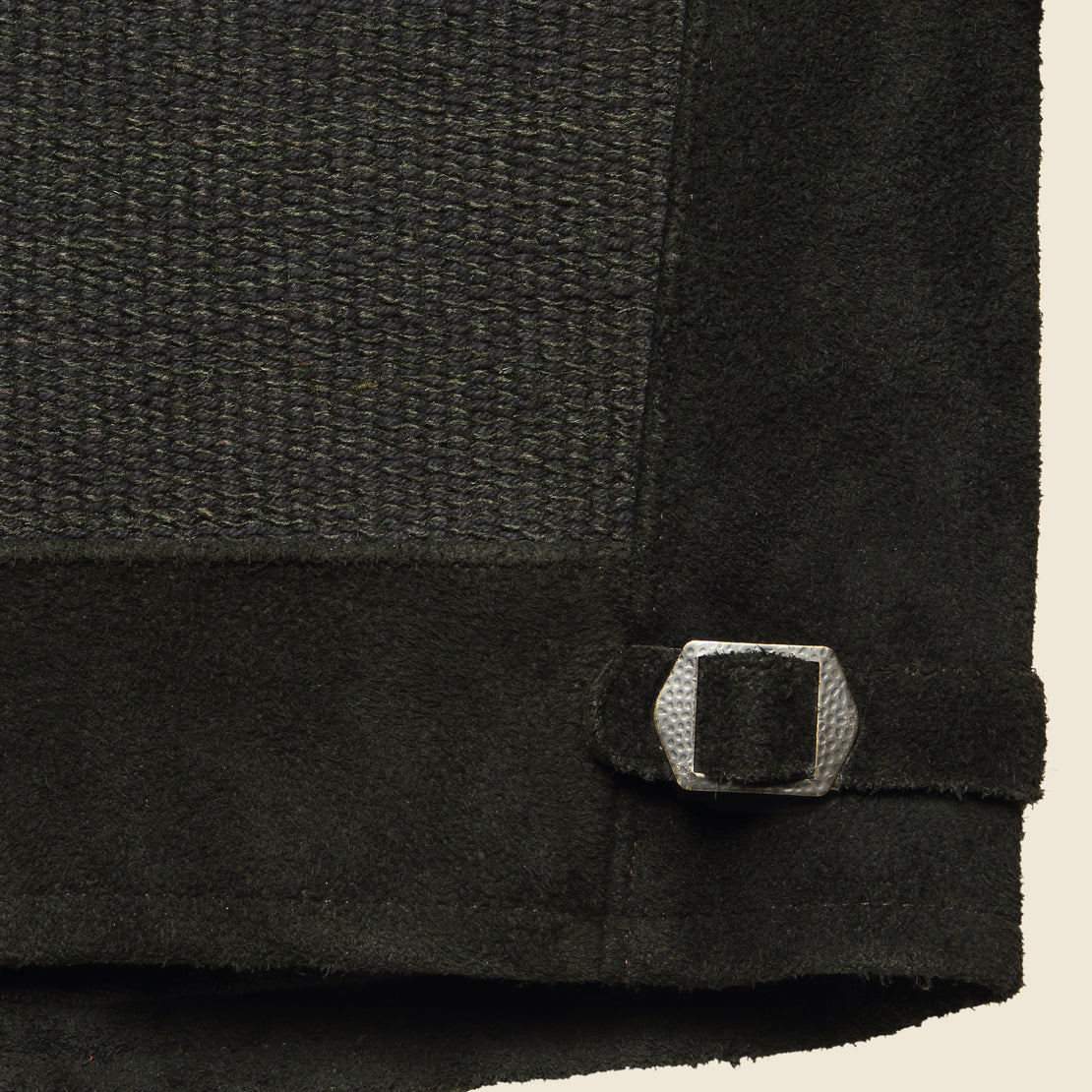 Paneled Suede Western Jacket - Vintage Black - RRL - STAG Provisions - Outerwear - Coat / Jacket