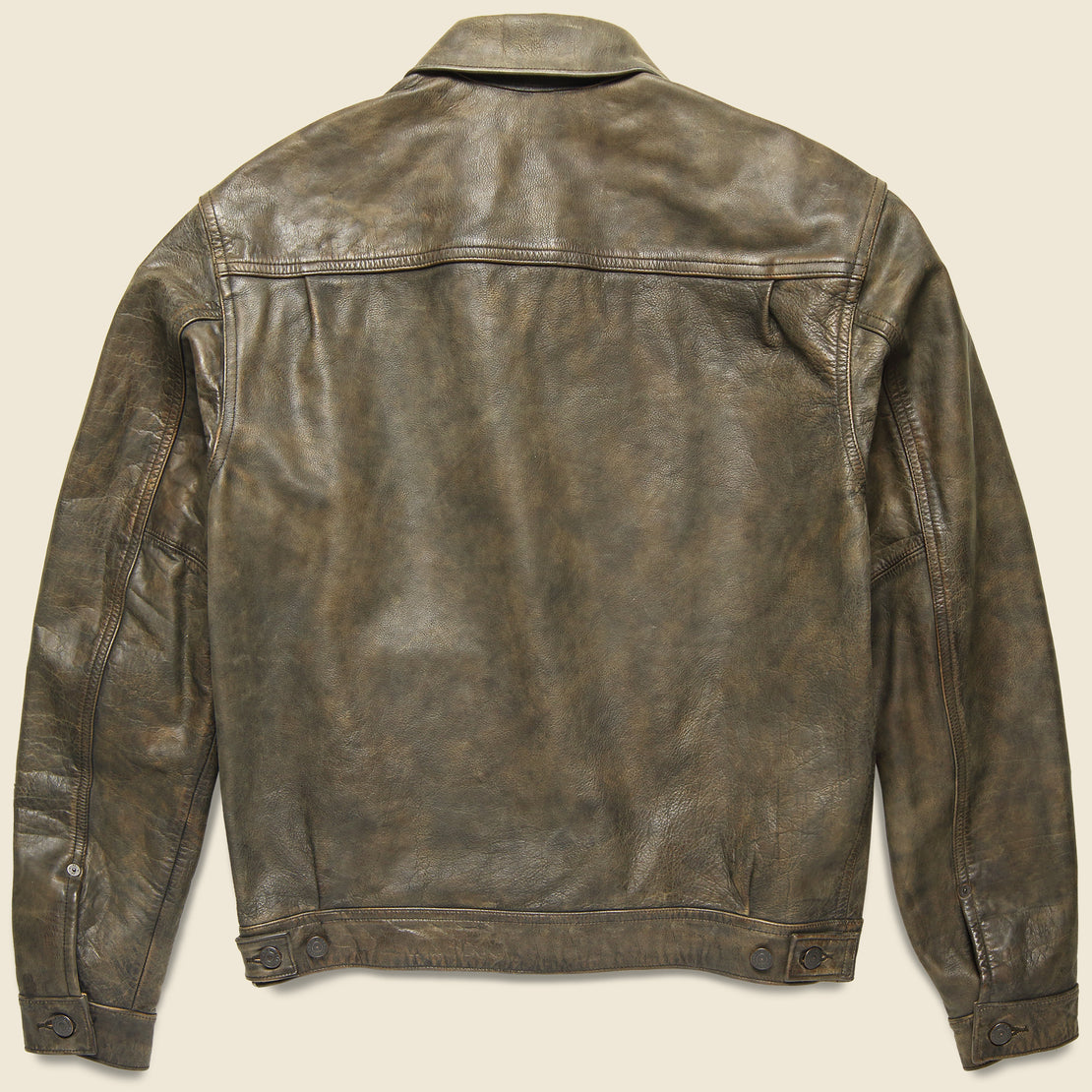 Dawson Leather Jacket - Brown