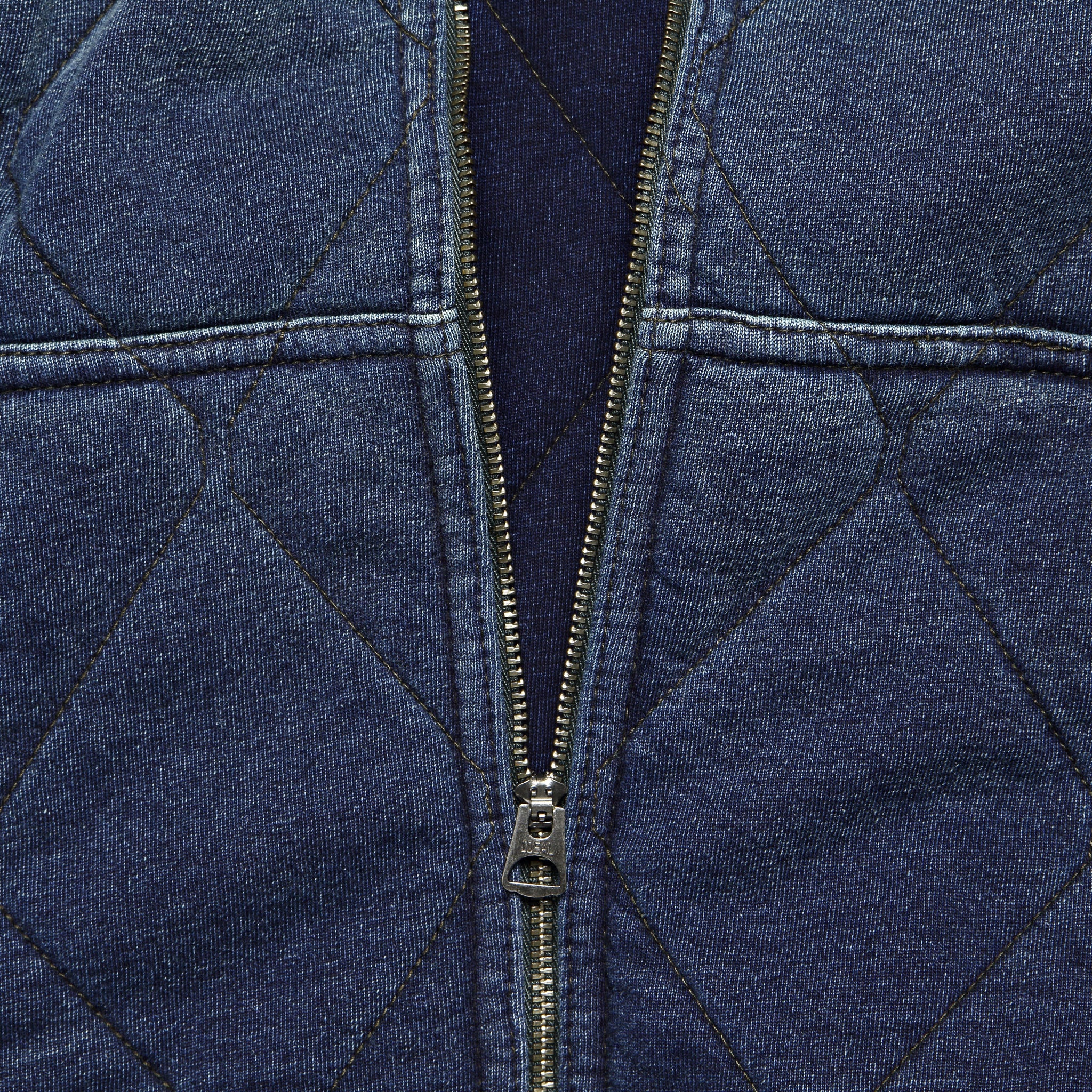 
                          Quilted Jersey Hoodie - Indigo - RRL - STAG Provisions - Tops - Fleece / Sweatshirt
                        