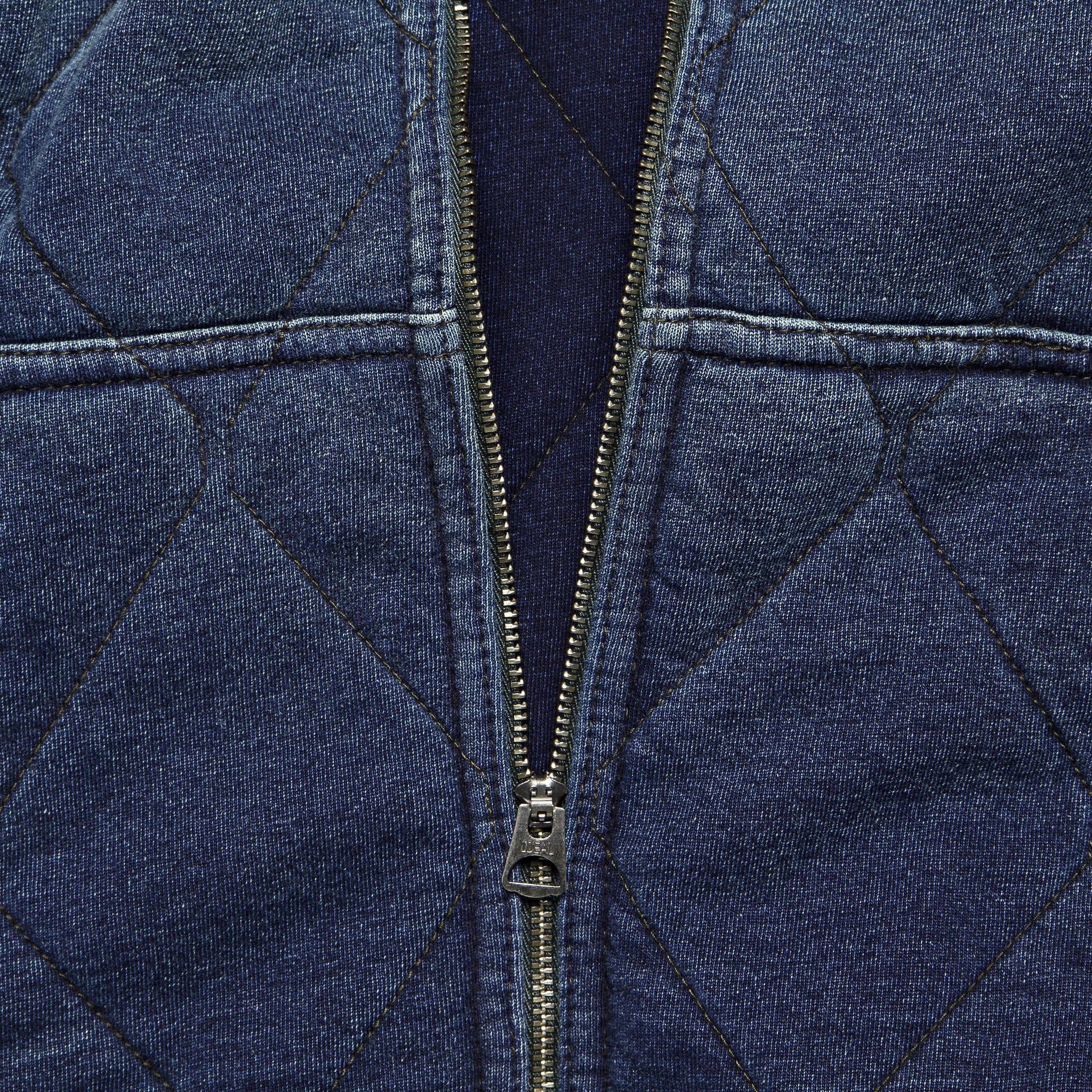 Quilted Jersey Hoodie - Indigo - RRL - STAG Provisions - Tops - Fleece / Sweatshirt