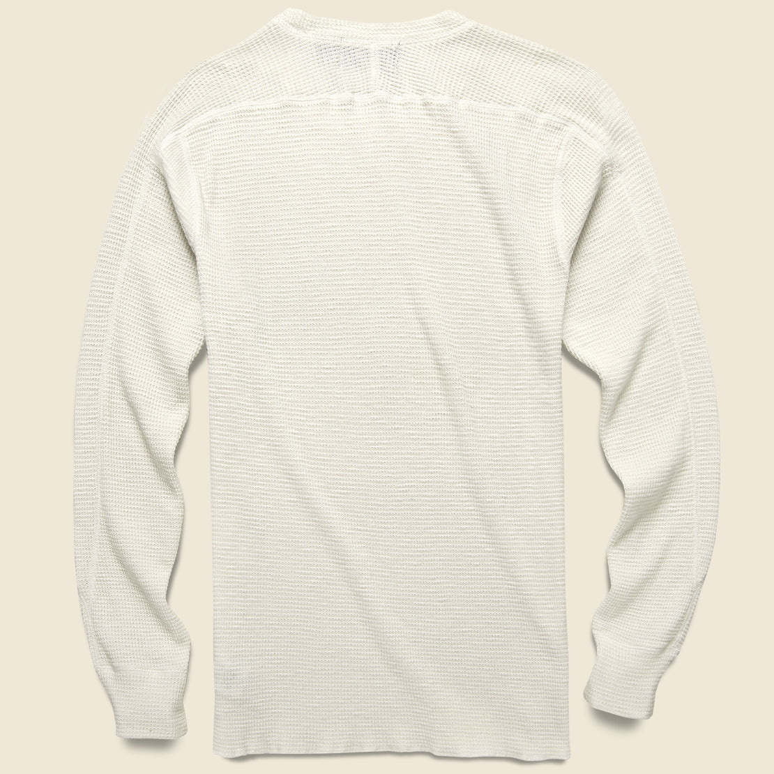 Waffle Crewneck - Paper White - RRL - STAG Provisions - Tops - L/S Knit