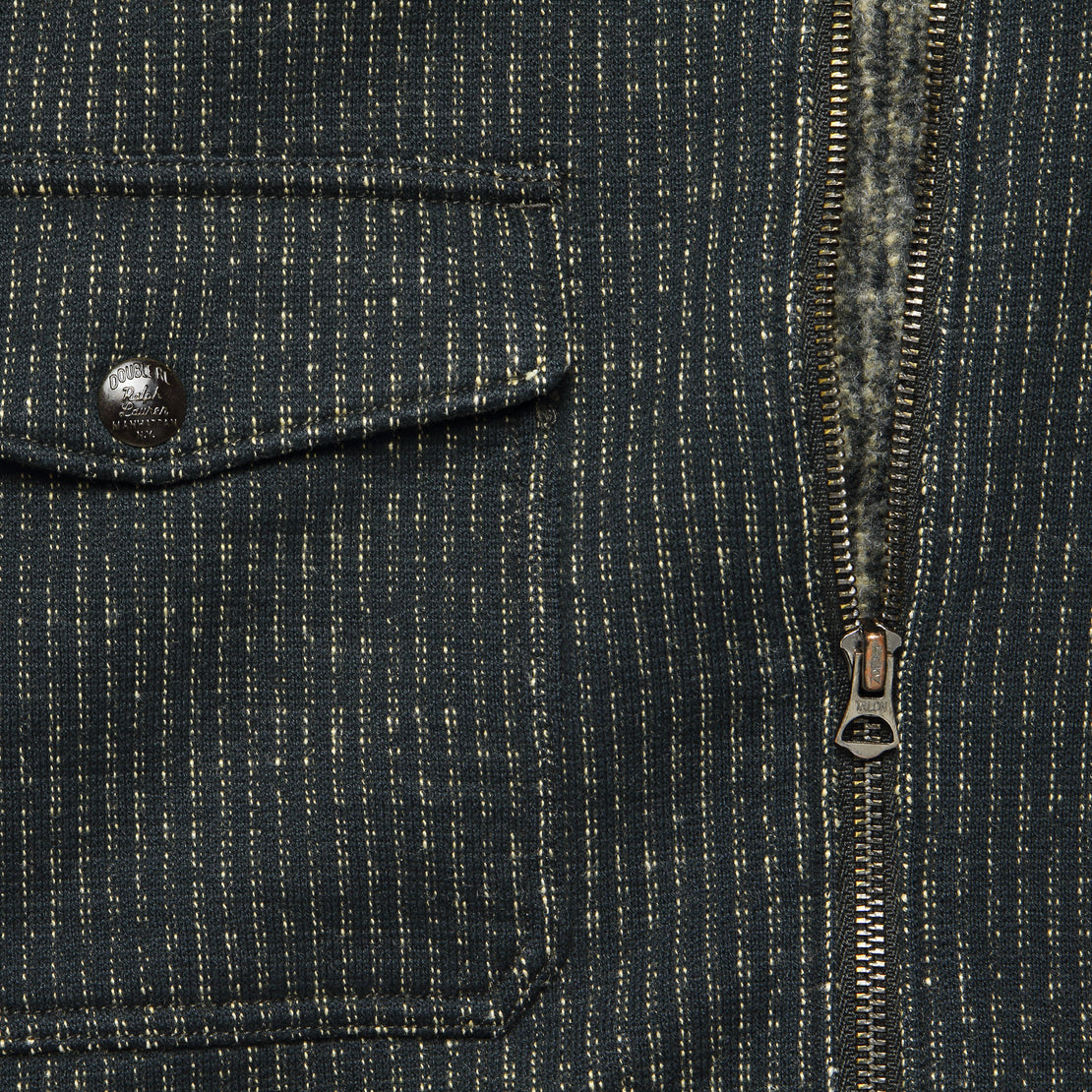 Rrl jacquard fleece jacket Clearance