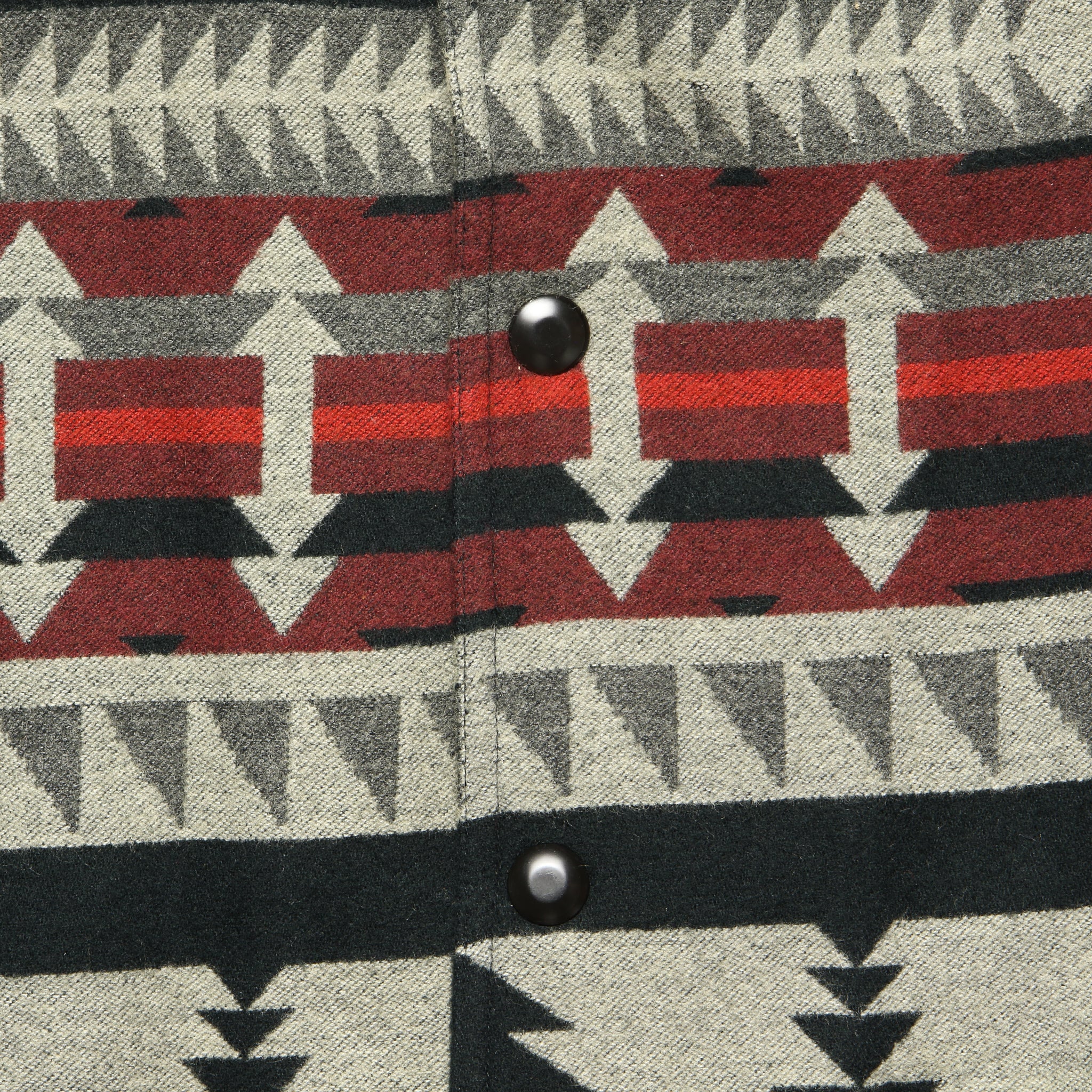 Brushed Jacquard Overshirt - Black/Multi - RRL - STAG Provisions - Tops - L/S Woven - Overshirt