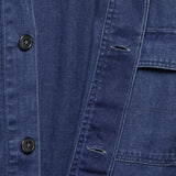 Herringbone Overshirt - Indigo - RRL - STAG Provisions - Tops - L/S Woven - Overshirt