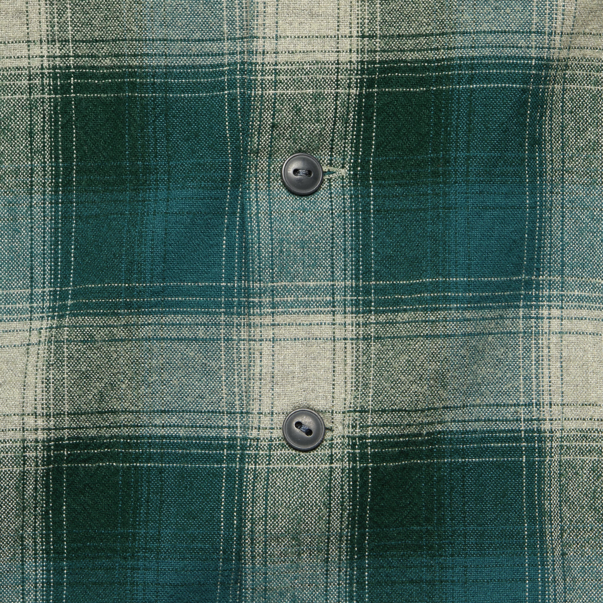 
                          Plaid Brushed Camp Flannel - Green/Grey - RRL - STAG Provisions - Tops - L/S Woven - Plaid
                        