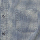 Checked Popover Shirt - Cream/Indigo - RRL - STAG Provisions - Tops - L/S Woven - Stripe
