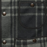 Plaid Knit Jacquard Jacket - Black/Charcoal - RRL - STAG Provisions - Tops - Sweater