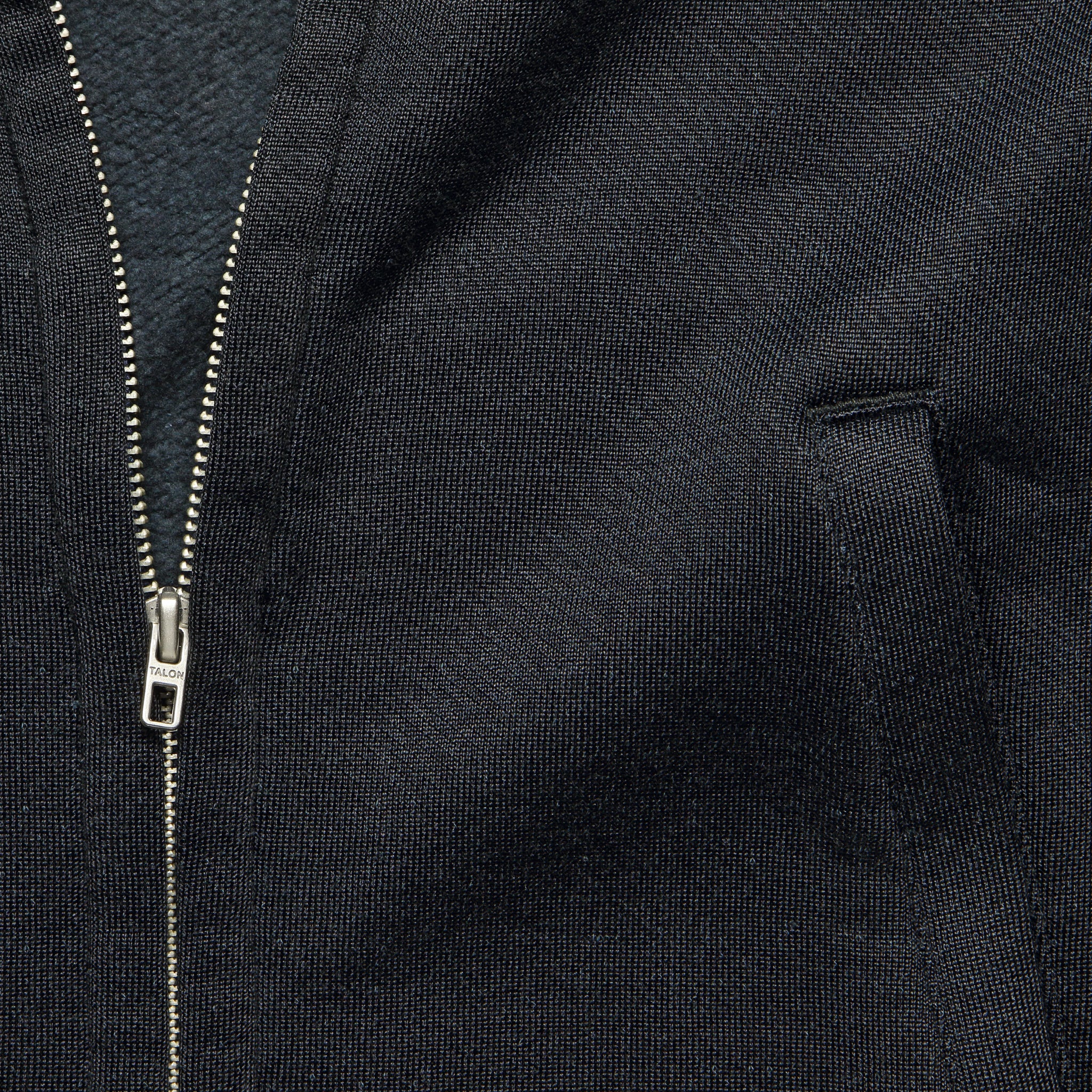 Fleece Baseball Jacket - Navy - RRL - STAG Provisions - Tops - Sweater