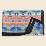 Cotton Camp Blanket - Green/Navy Multi - RRL - STAG Provisions - Home - Bed - Blanket