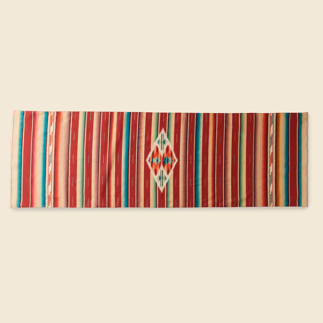 Serape-Print Cotton Scarf - Red/Teal Multi - RRL - STAG Provisions - Accessories - Scarves